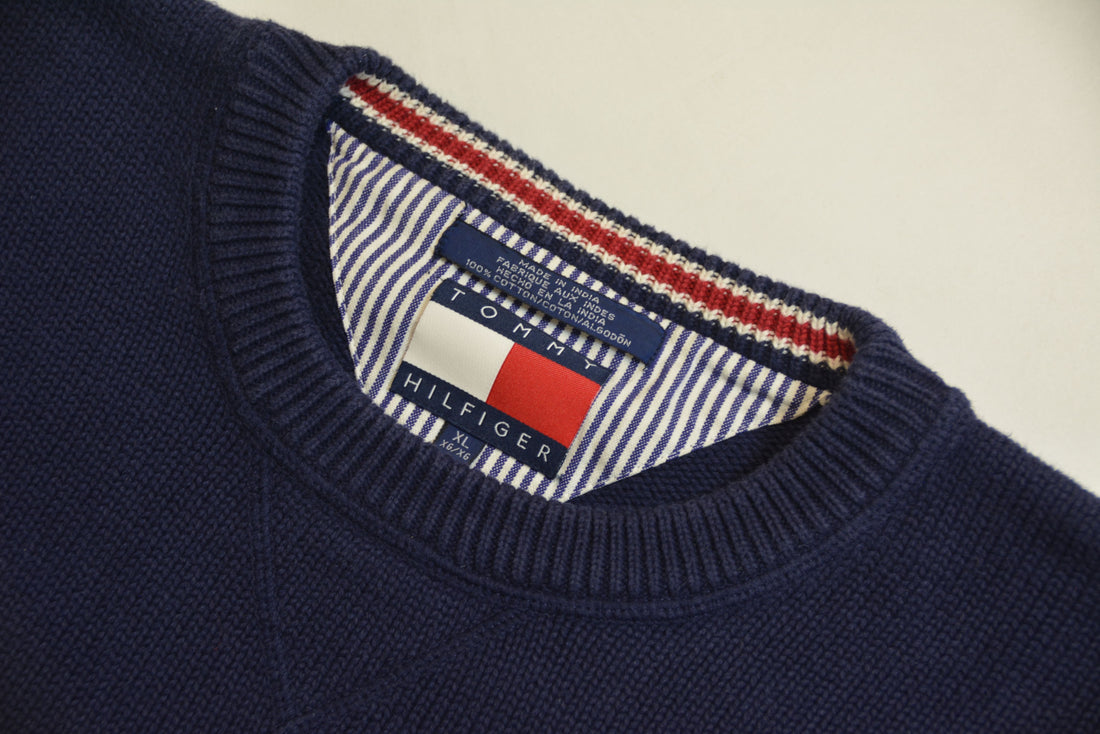 Navy Blue Tommy Sweater