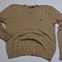 Knitted Beige Ralph Lauren Sweater