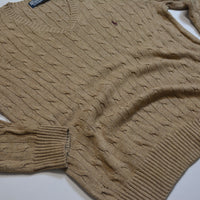 Knitted Beige Ralph Lauren Sweater