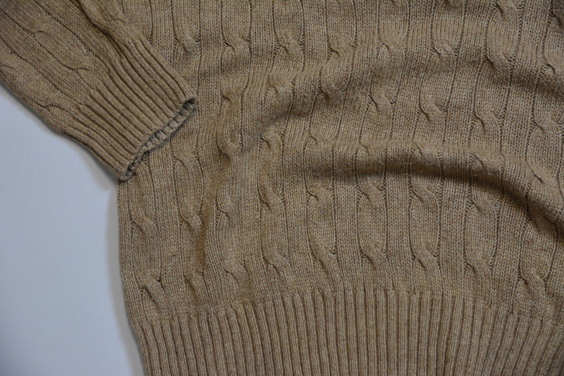 Knitted Beige Ralph Lauren Sweater