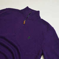 Purple Ralph Lauren 1/4 Zip