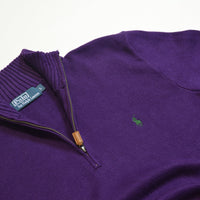 Purple Ralph Lauren 1/4 Zip