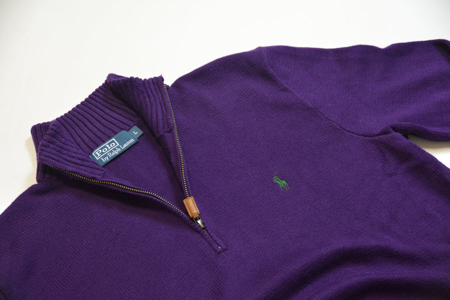 Purple Ralph Lauren 1/4 Zip