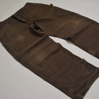 Washed Brown Carhartt Double Knee