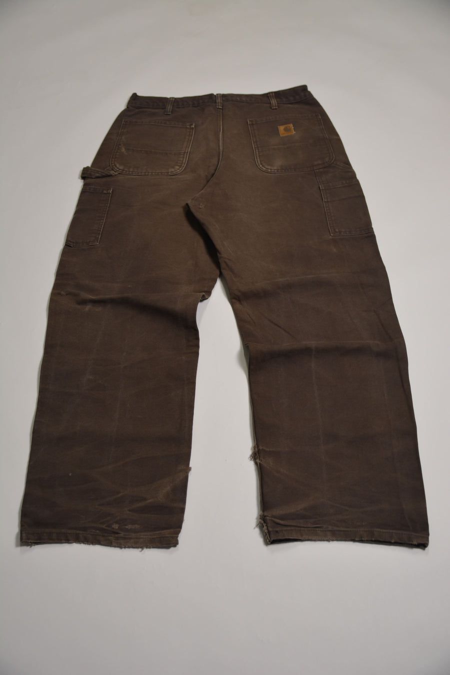 Washed Brown Carhartt Double Knee