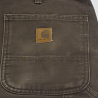 Washed Brown Carhartt Double Knee