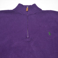 Purple Ralph Lauren 1/4 Zip