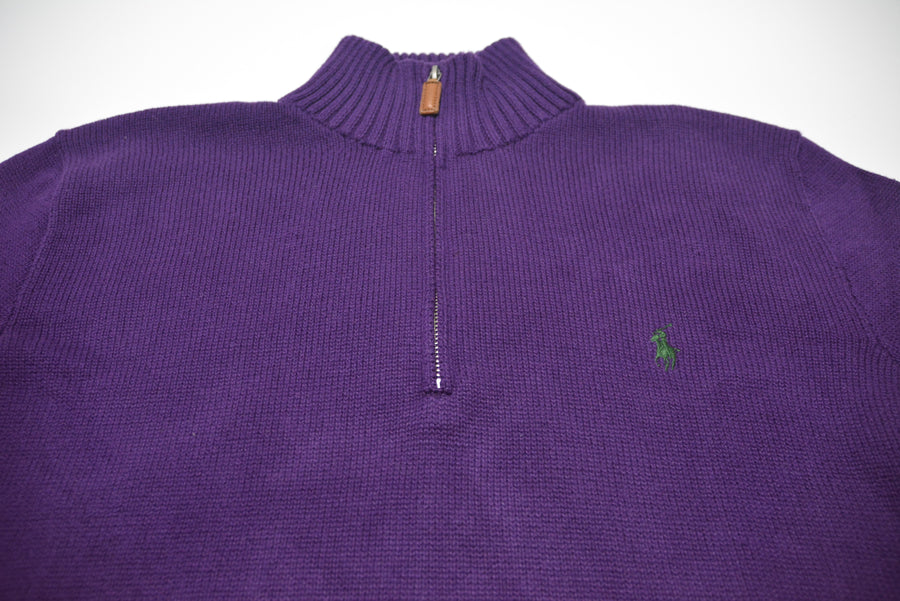 Purple Ralph Lauren 1/4 Zip