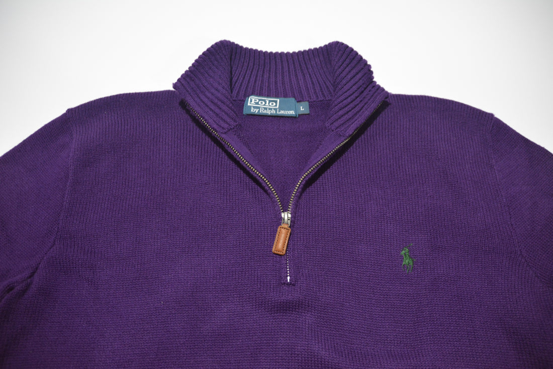 Purple Ralph Lauren 1/4 Zip