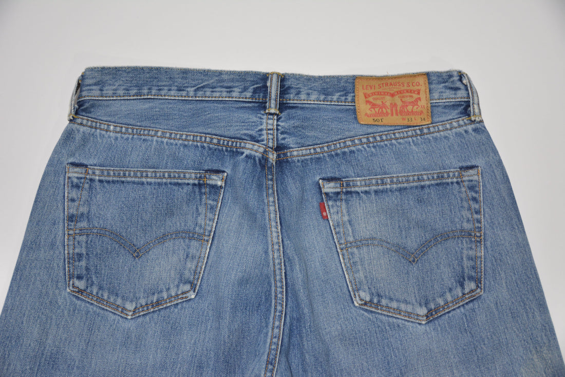 Denim Blue Levi's 501