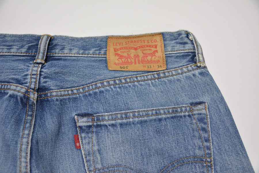 Denim Blue Levi's 501