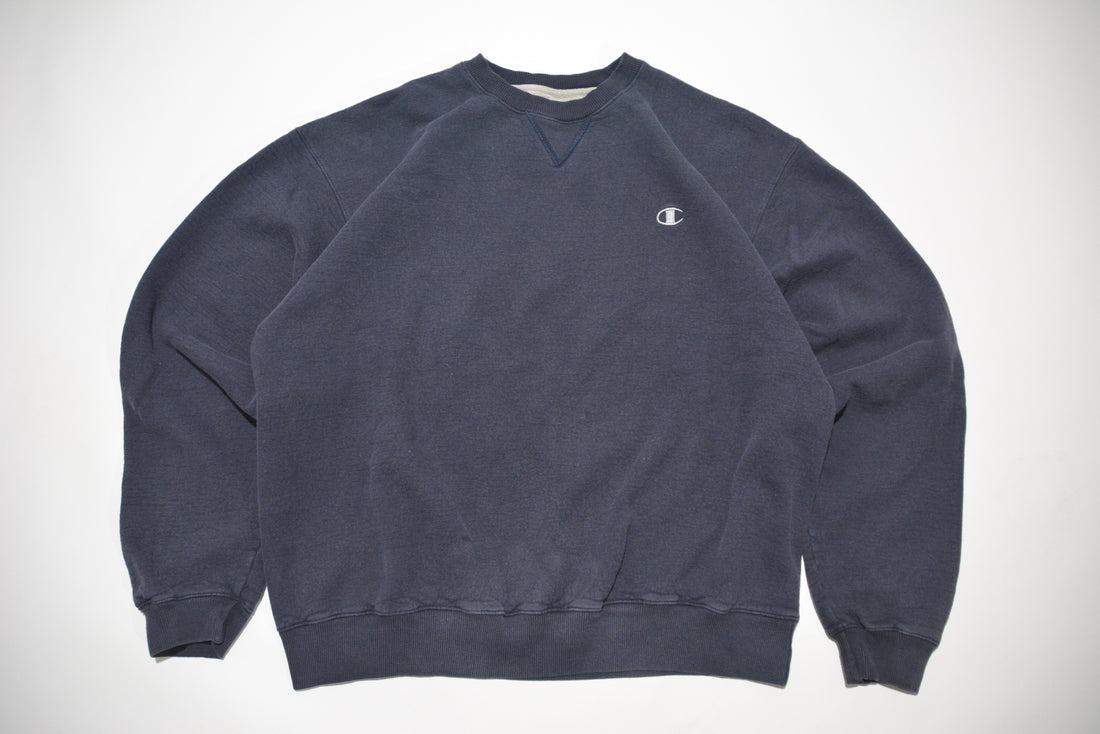 Navy Boxy Fit Champion Sweatshirt