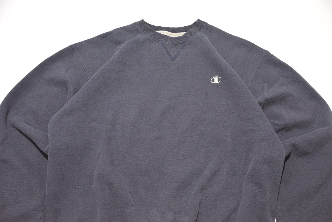 Navy Boxy Fit Champion Sweatshirt