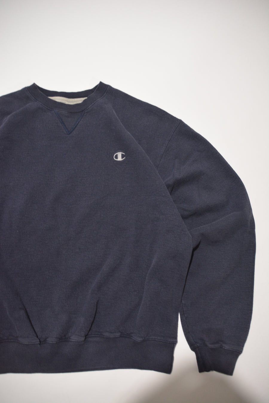 Navy Boxy Fit Champion Sweatshirt