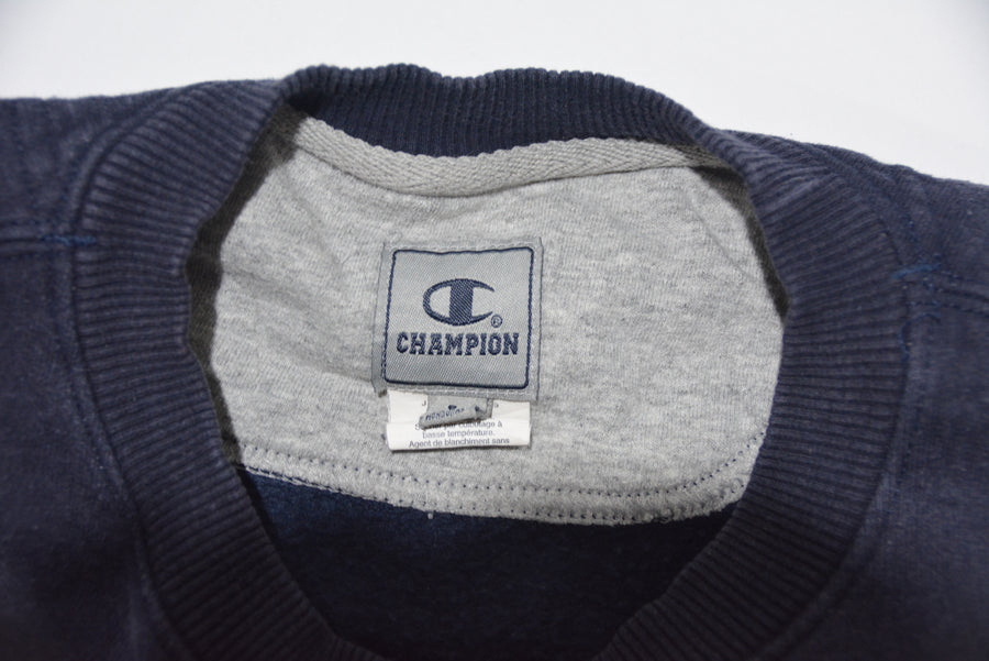 Navy Boxy Fit Champion Sweatshirt