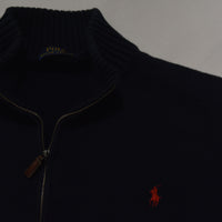 Black Ralph Lauren 1/4 Zip Sweater