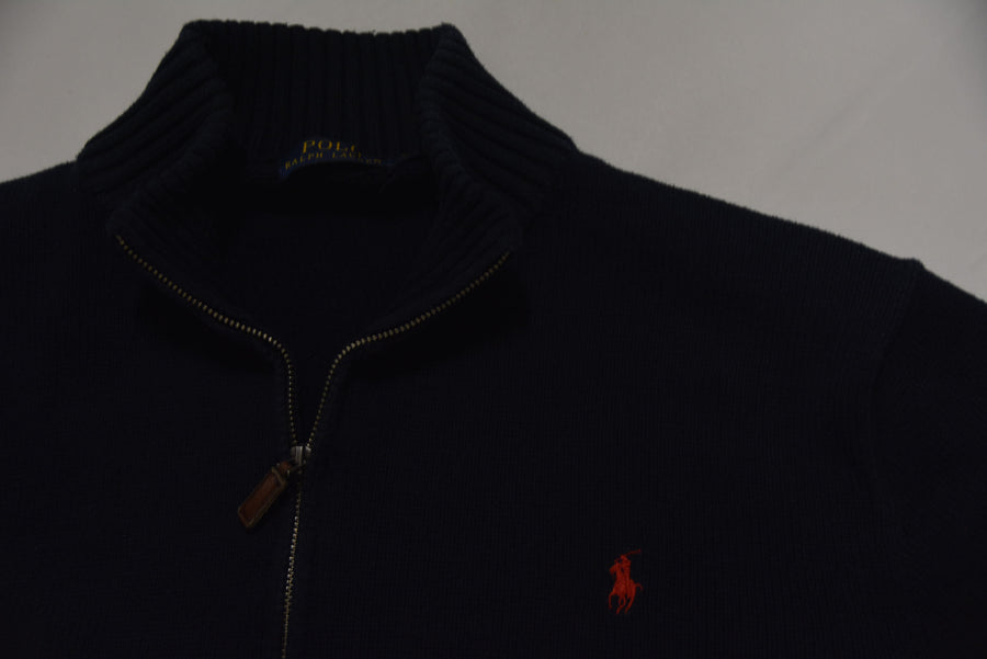 Black Ralph Lauren 1/4 Zip Sweater