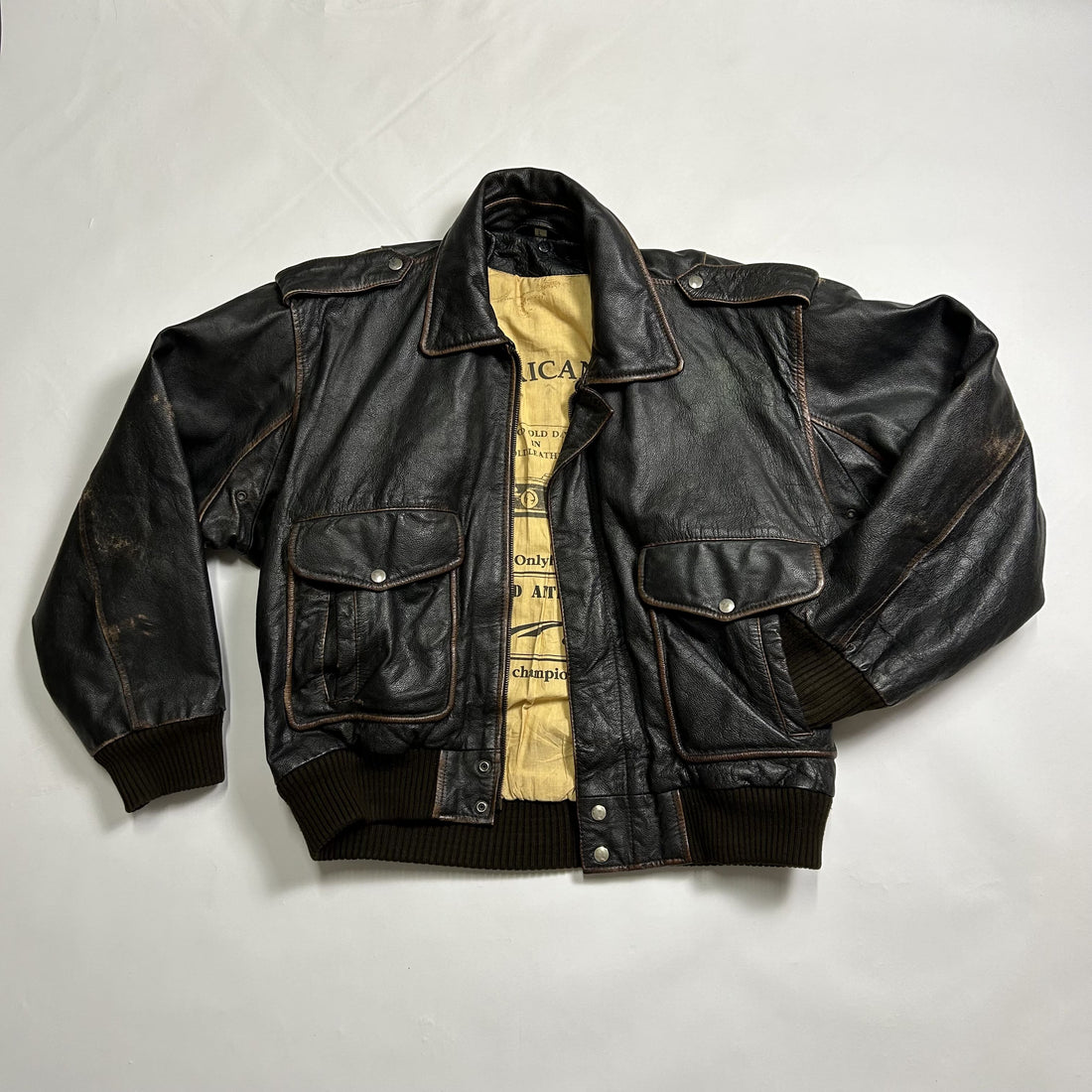 Vintage Leather Jacket