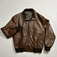 Brown Vintage Leather Jacket