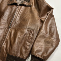 Brown Vintage Leather Jacket