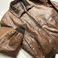 Brown Vintage Leather Jacket