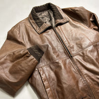 Brown Vintage Leather Jacket