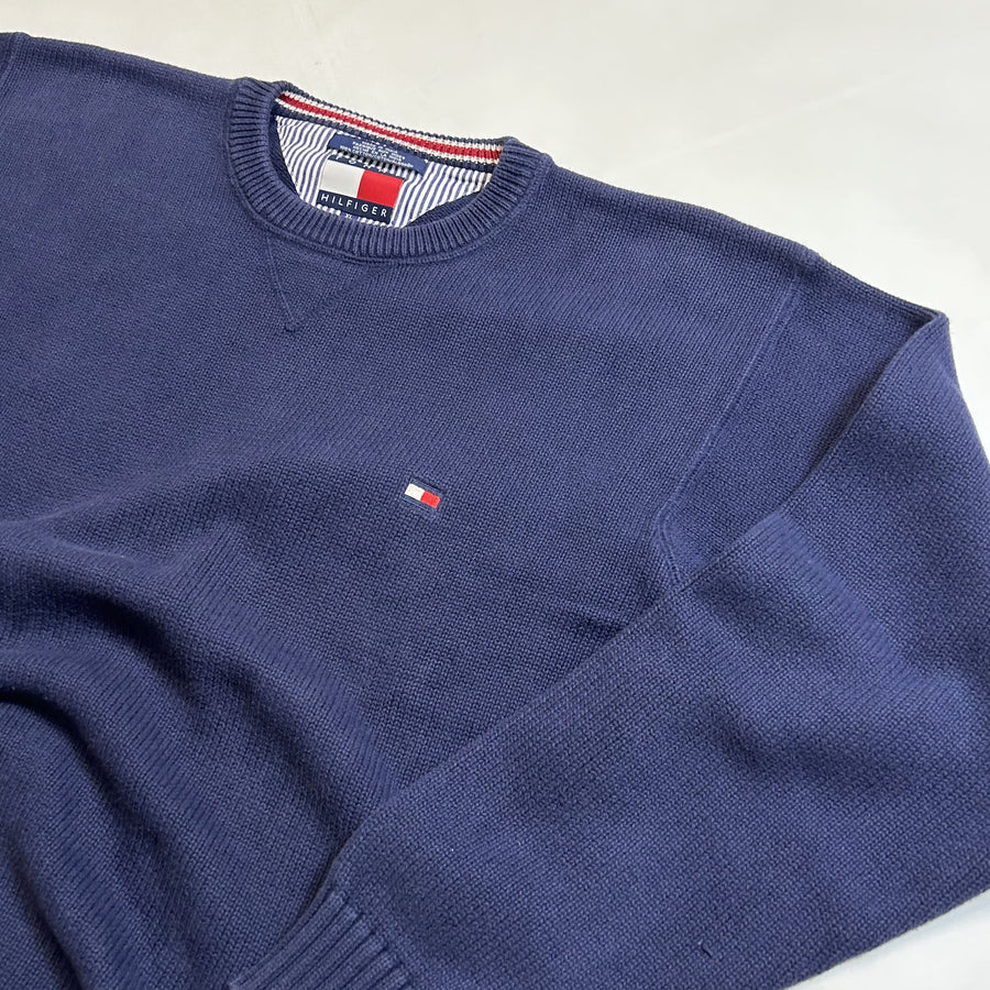 Navy Blue Tommy Sweater